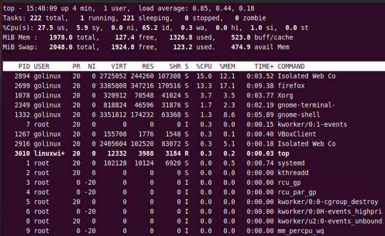 Top 15 Linux Performance Monitoring Tools – Linux Wizardry